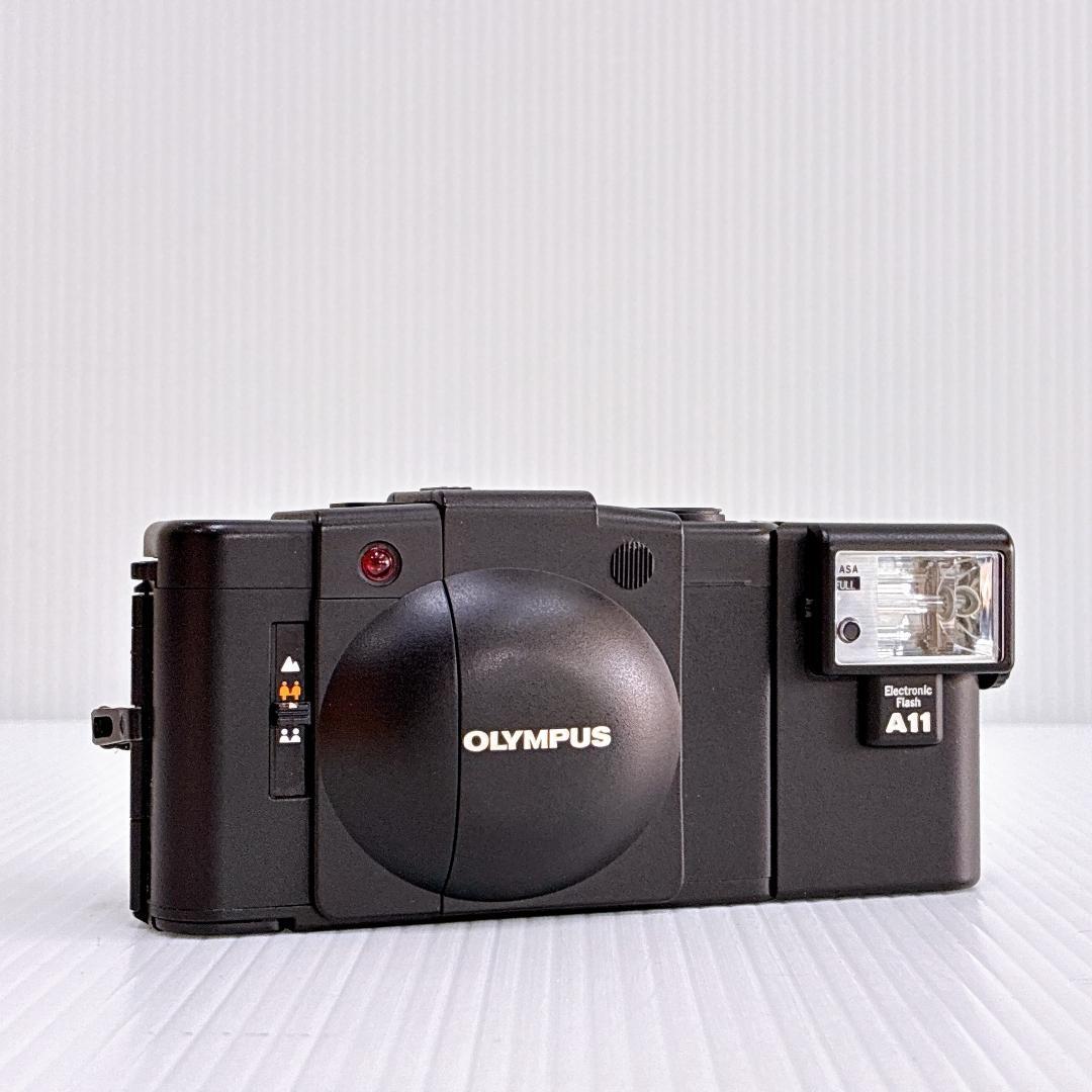 EZ-010【完動 美品】OLYMPUS XA2/A11 ケース付