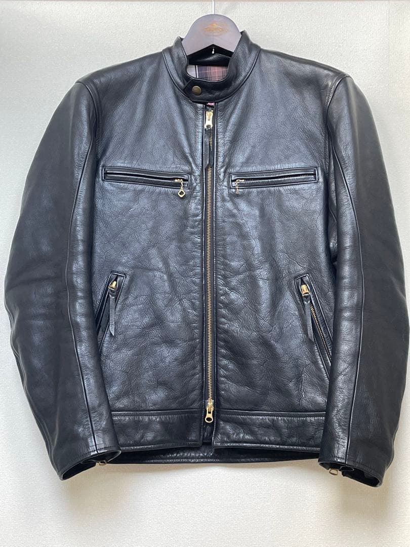 クシタニ　K0675 スタンドカラージャケット　Wファスナー改　Lサイズ　美品