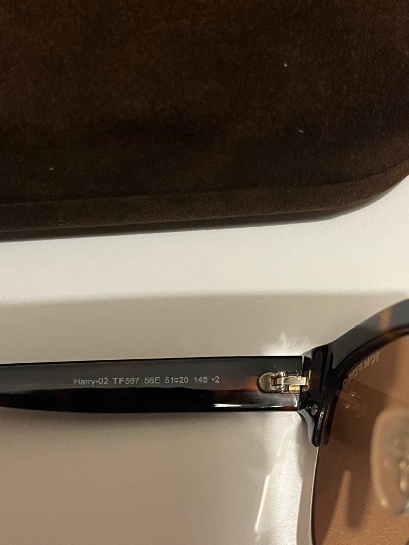 トムフォード TOMFORD　ヴェリトン　カラーレンズ　ブラウン