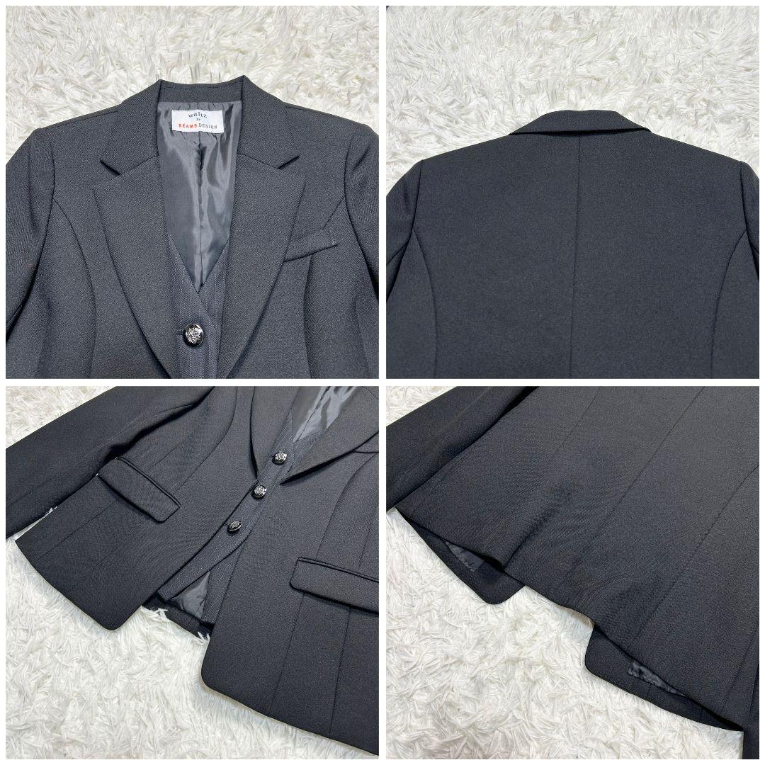 【美品】ワルツバイビームス パンツスーツ 女の子 キッズ 160 卒服