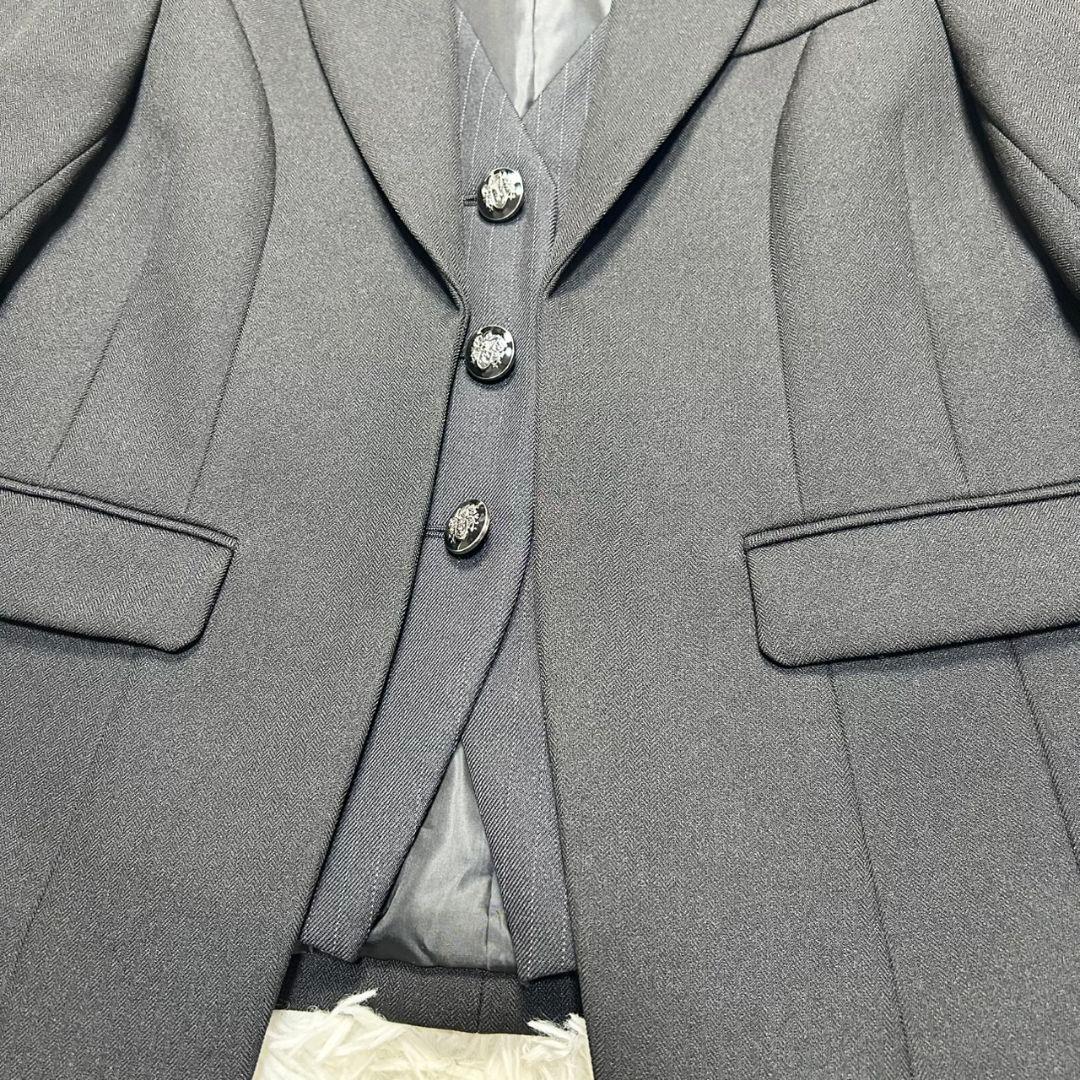 【美品】ワルツバイビームス パンツスーツ 女の子 キッズ 160 卒服