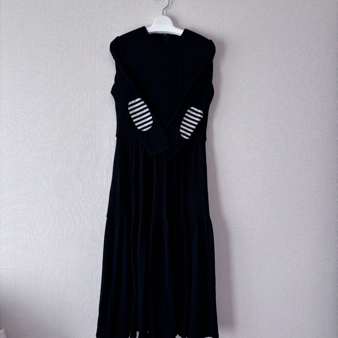 BORDERSatBALCONY (ボーダーズアットバルコニー) 黒ワンピース