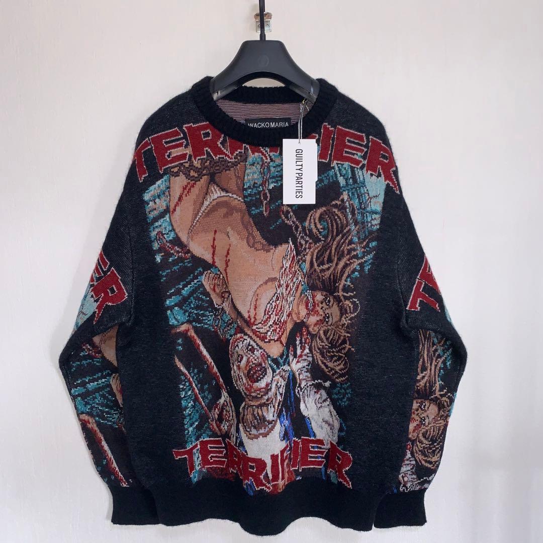 【WACKOMARIA】TERRIFIER SWEATER／新品タグ付／送料込