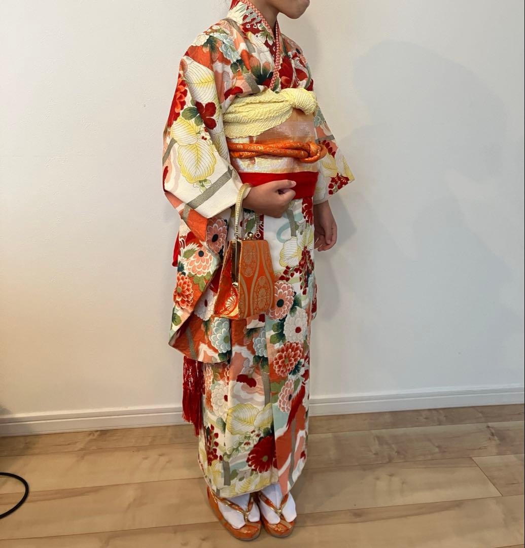 七五三 7歳着物と帯と小物セット