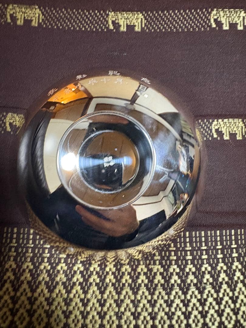 東京都功労者表彰記念　銀製盃