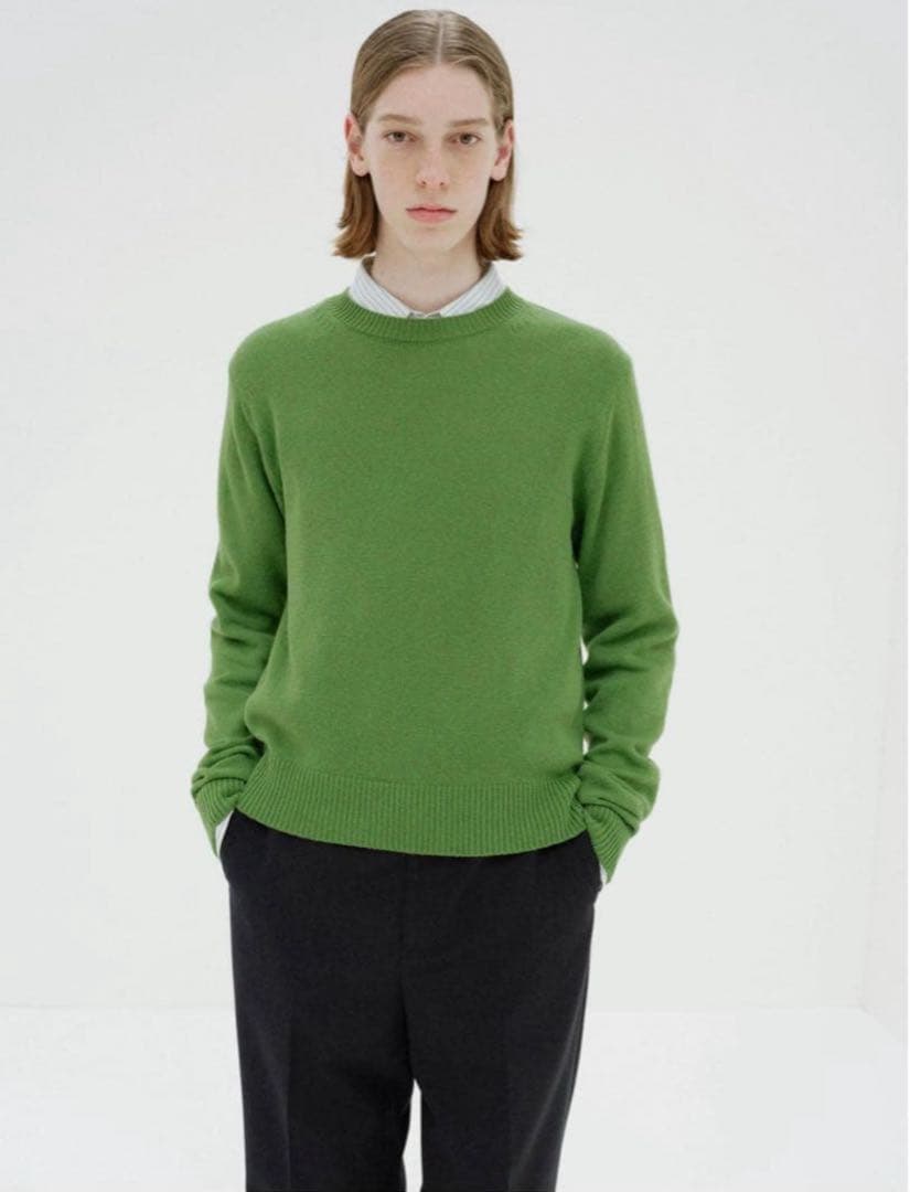 トップス AURALEE LIGHT CASHMERE KNIT P/O 3