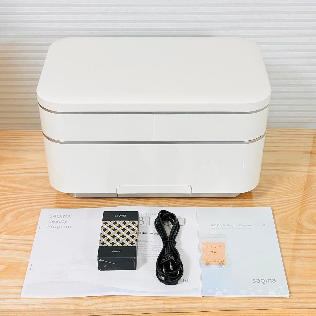 サキナ 美顔器 ビジュー クレマサ ウォッシングフォーム付 スチーマー