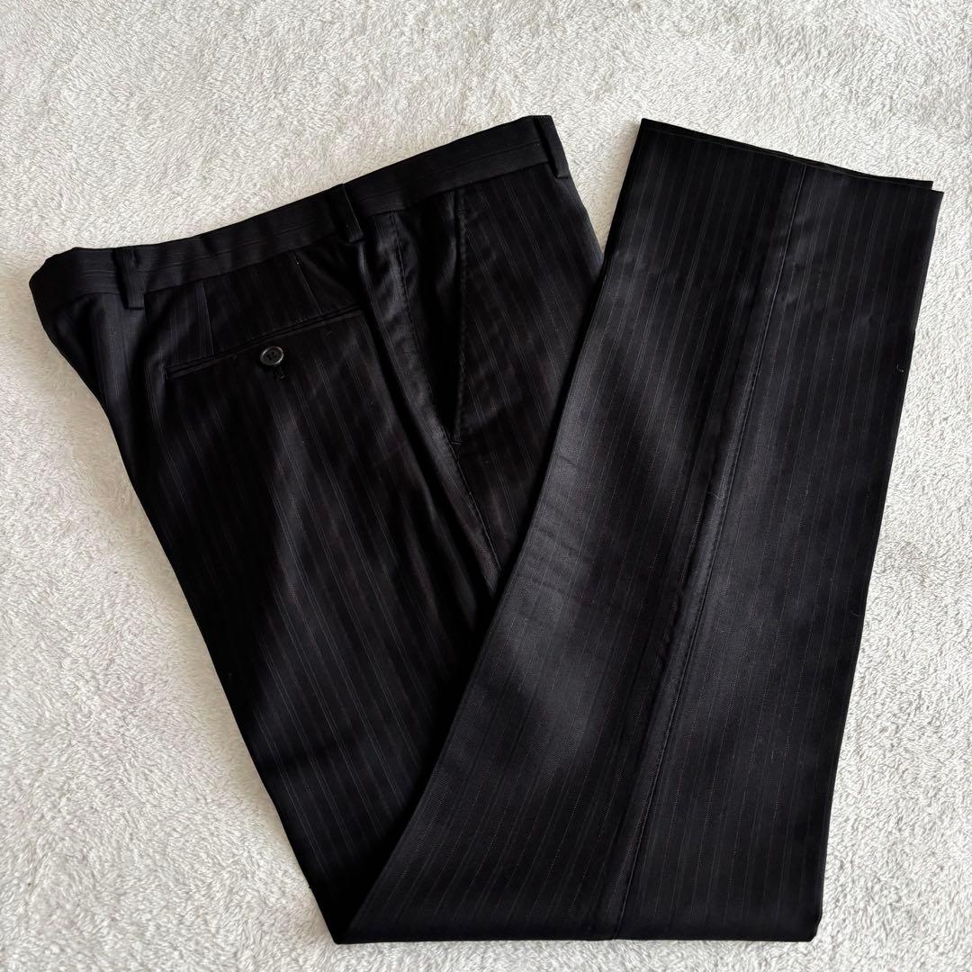 美品 Paul Smith ポールスミス スーツ ブラック L チェルッティ