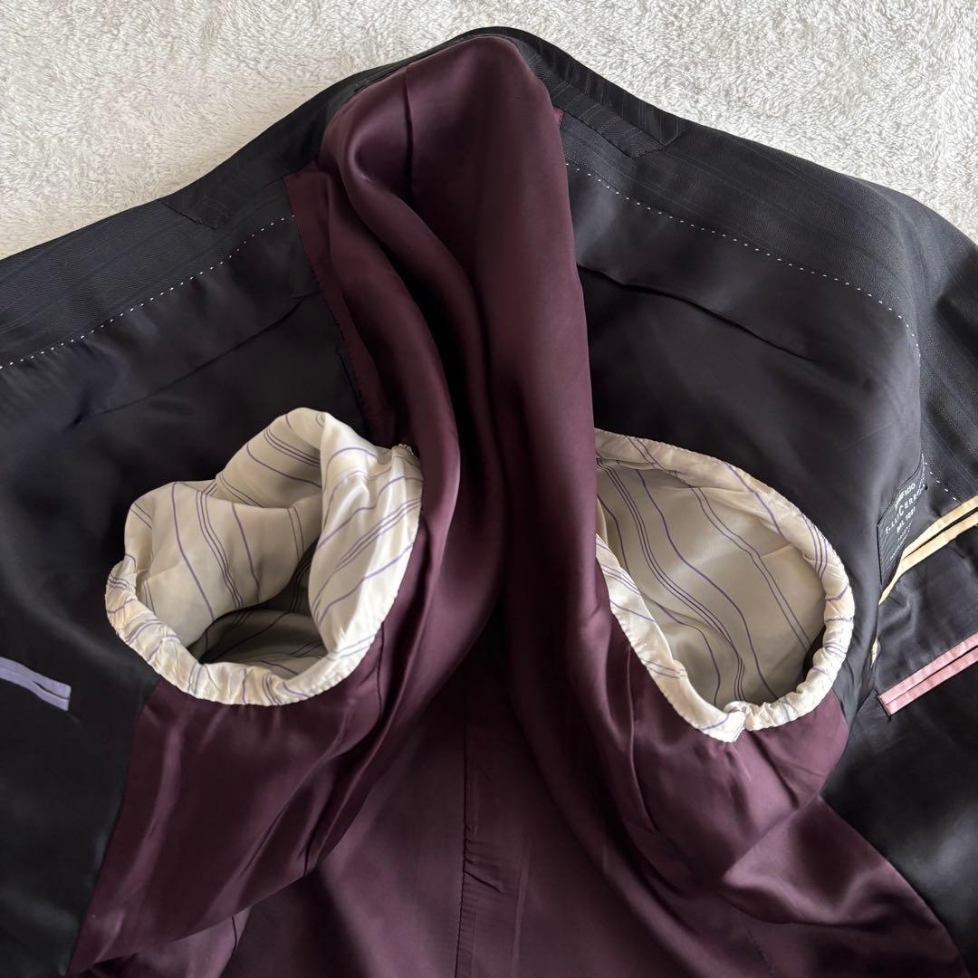 美品 Paul Smith ポールスミス スーツ ブラック L チェルッティ