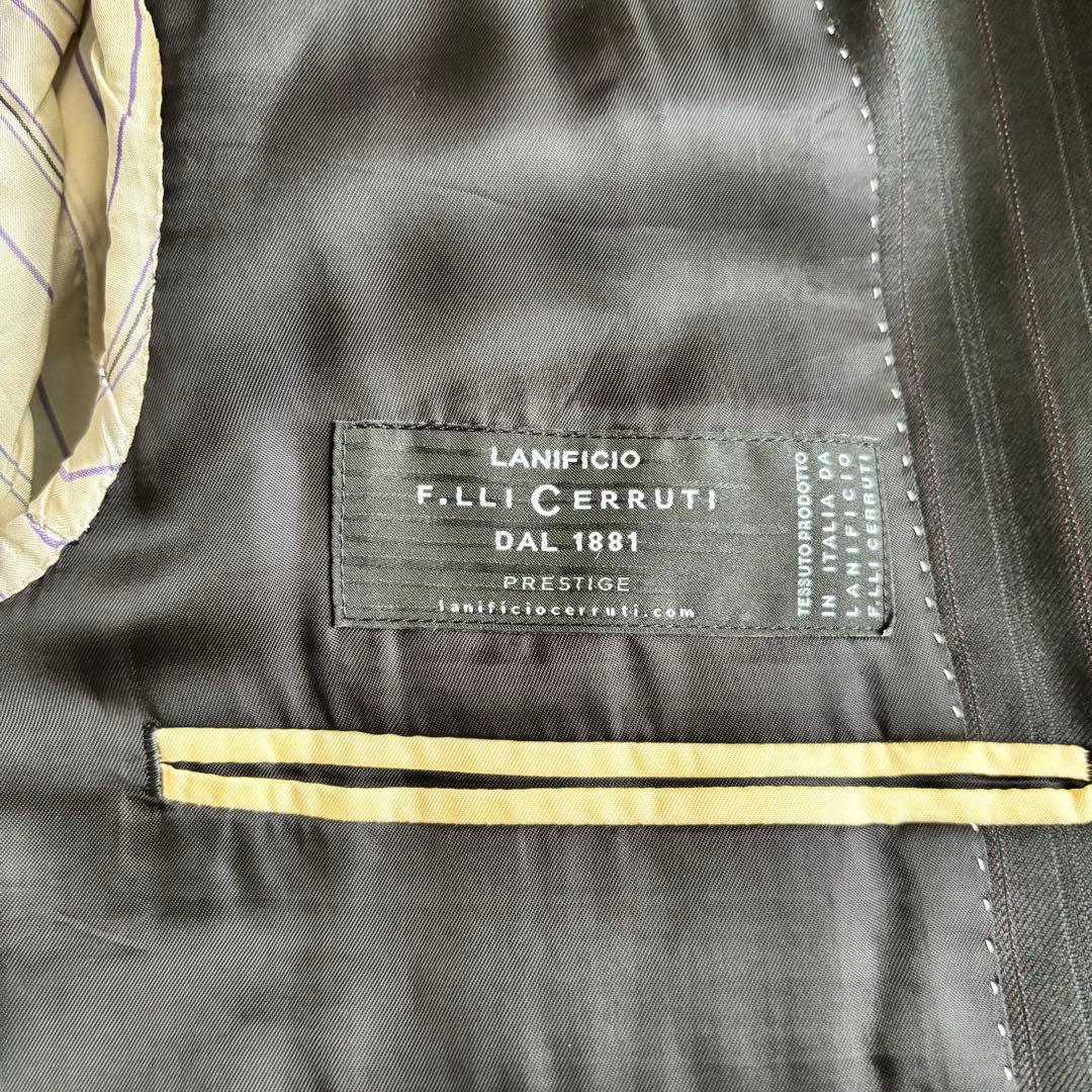 美品 Paul Smith ポールスミス スーツ ブラック L チェルッティ