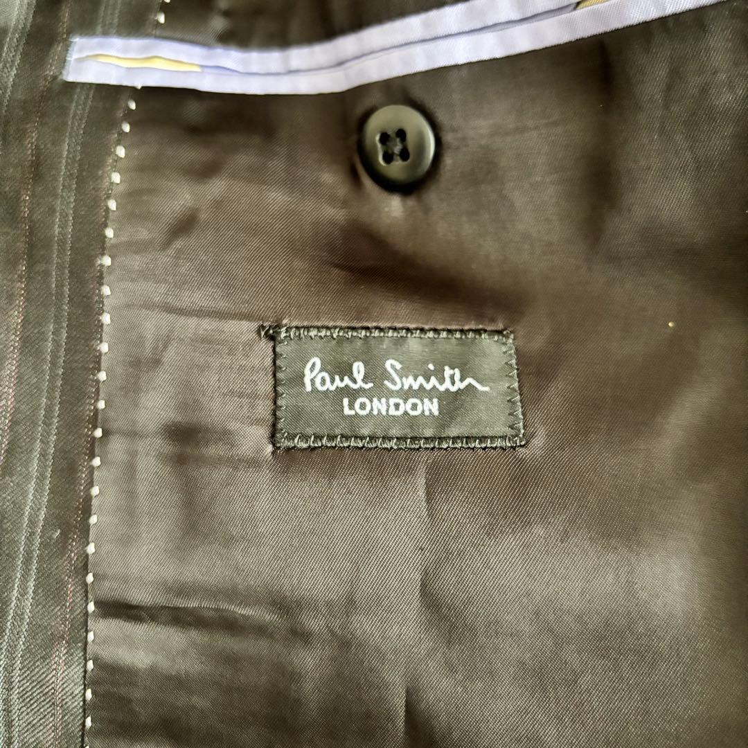美品 Paul Smith ポールスミス スーツ ブラック L チェルッティ