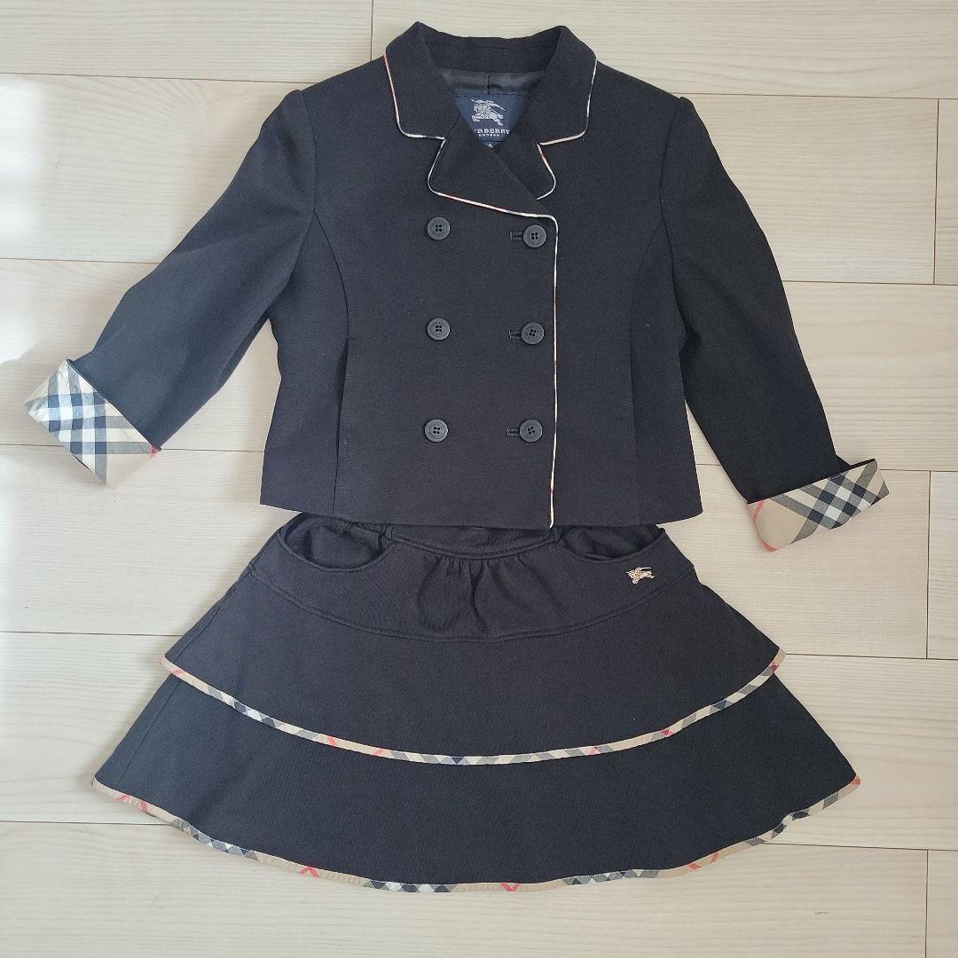 バーバリーロンドン　女の子　スーツ　ブラウス付　卒園　入学　お受験　発表会