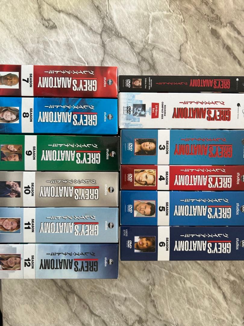 グレイズ・アナトミー シーズン1 〜12コンパクトボックス