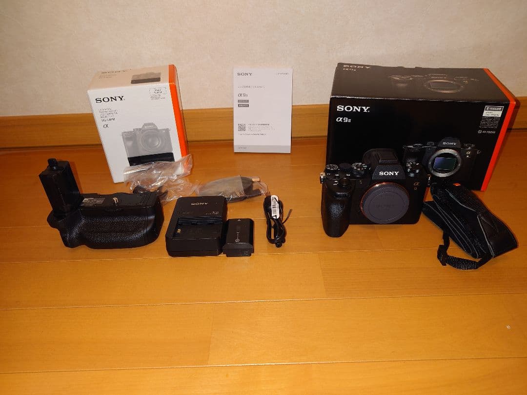 SONY α9 II ボディ ILCE-9M2縦位置グリップVG-C4EM