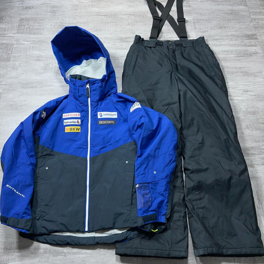 スイス代表モデル★ デサント スキーウェア 150-160cm レセーダ