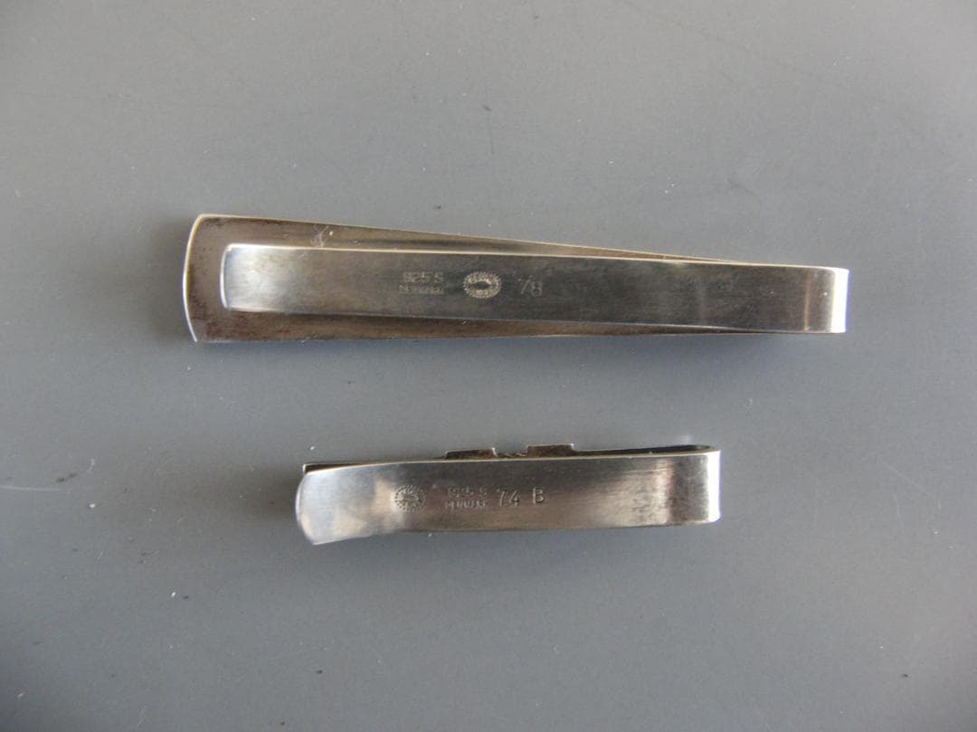  　925S　ネクタイピン２本セット販売