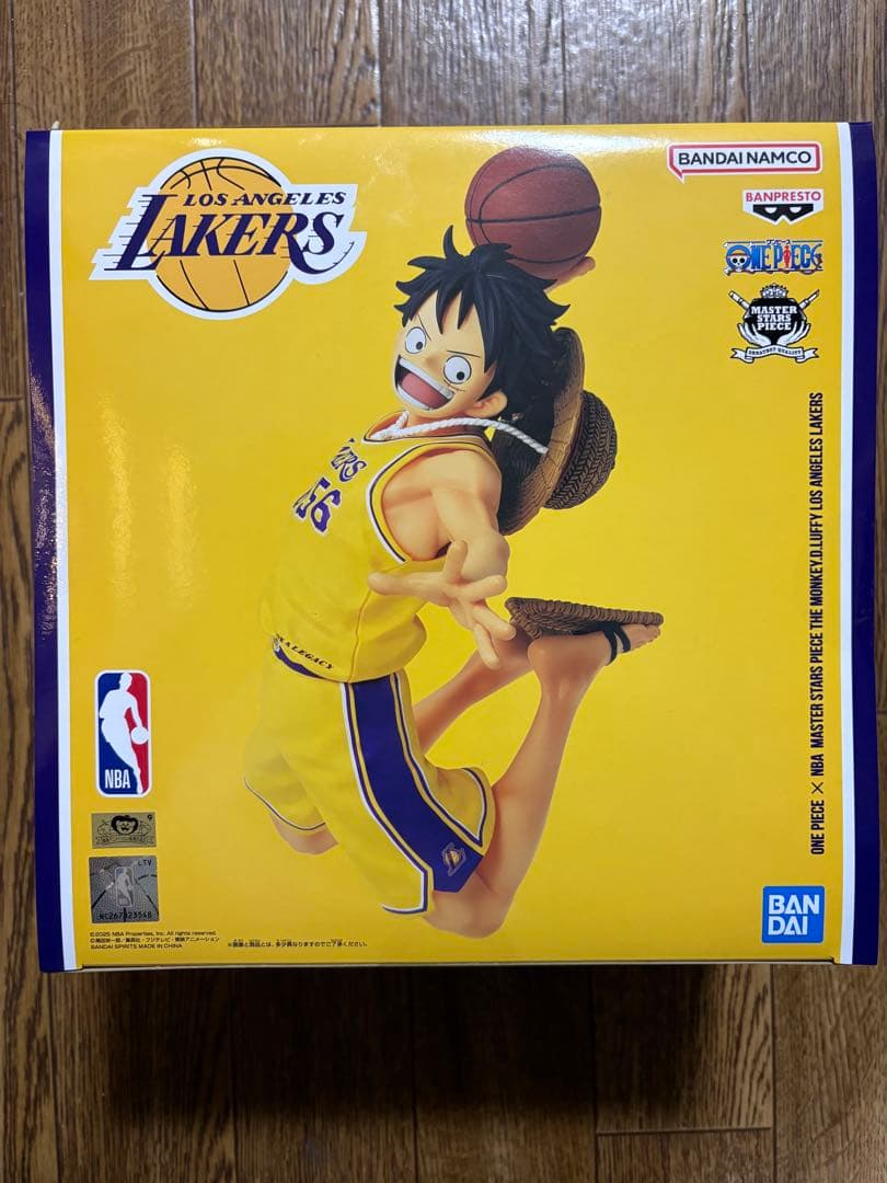 ワンピース ベースショップ NBA LOS ANGELES LAKERS ルフィ