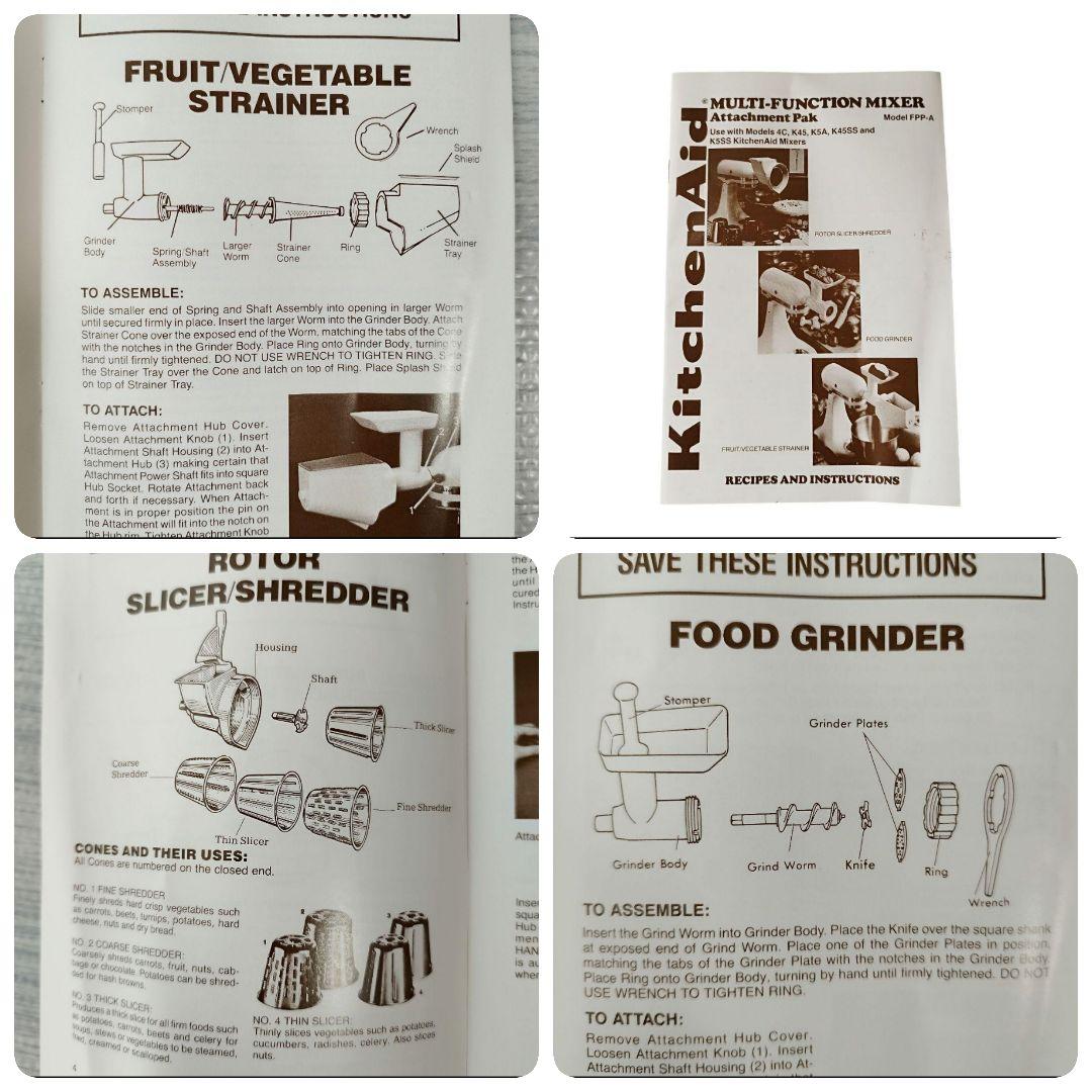 Kitchen Aid　キッチンエイド　マルチファンクションミキサー　K45SS