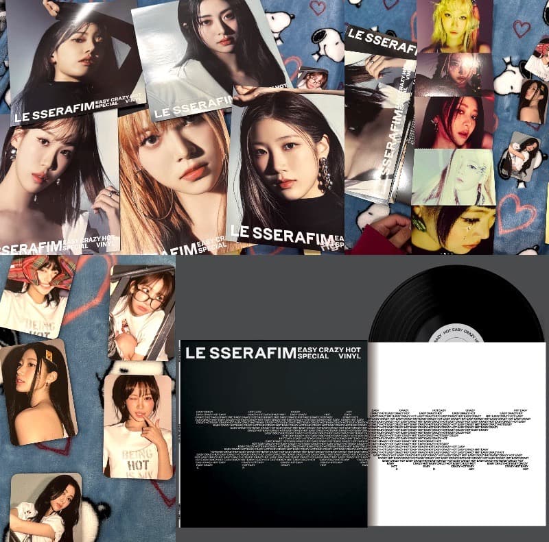 アナログ盤 LE SSERAFIM Easy Crazy Hot 新品 ルセラ