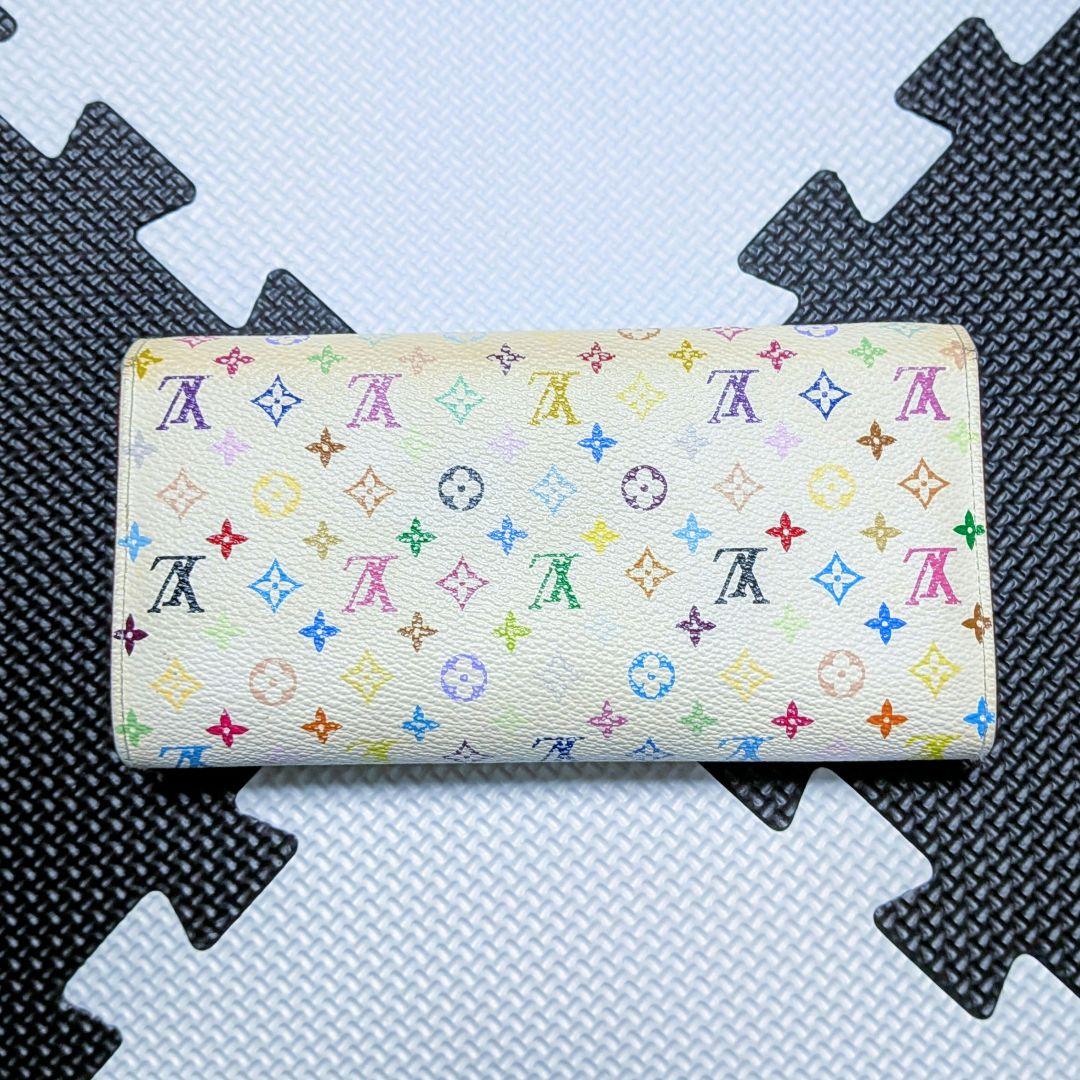 Louis Vuitton モノグラム マルチカラー ポルトフォイユサラ 長財布
