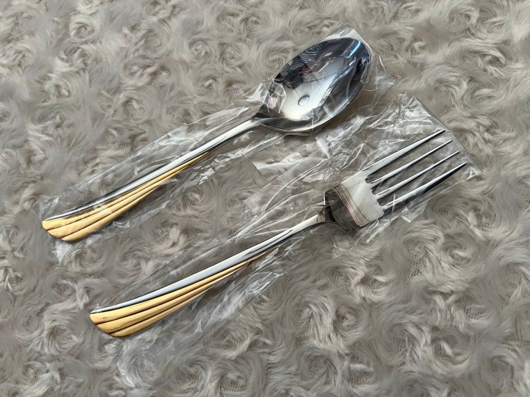 【ベンチタイム】ノリタケカトラリーセット　ゴールドウイング　ディナーセット