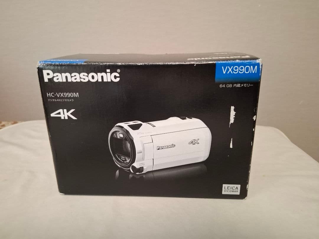 【ジャンク品】ビデオカメラ パナソニック 4k 　部品取りに