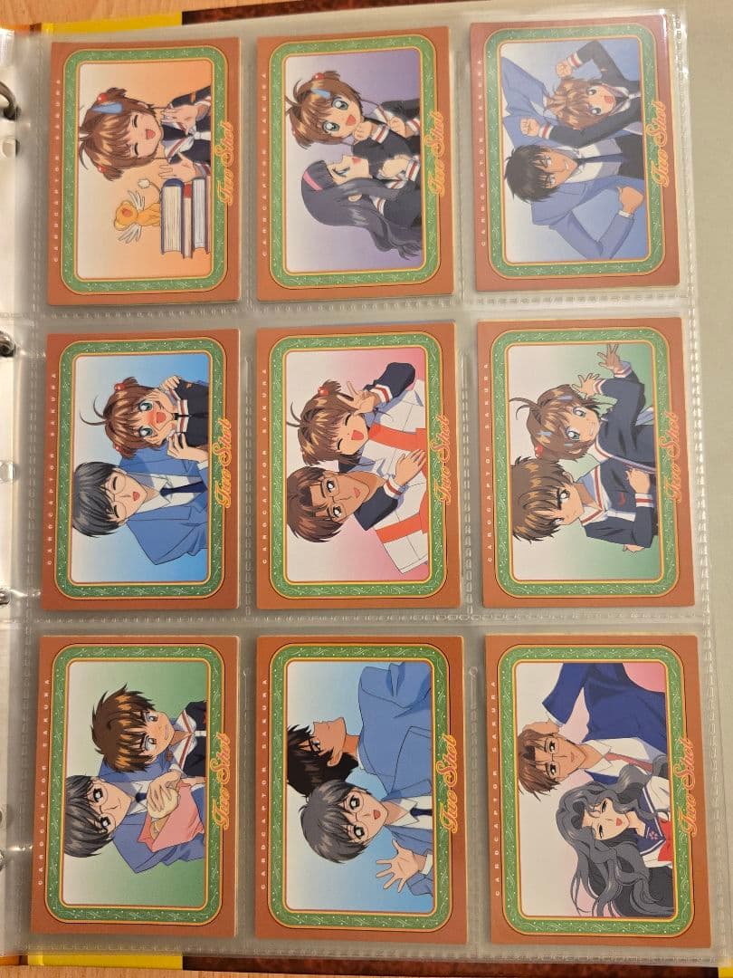 カードダスマスターズ　カードキャプターさくらPART1　セミコンプ、バインダー