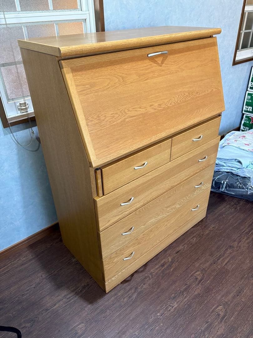 ライティングデスク　民芸家具　マルヨシ家具