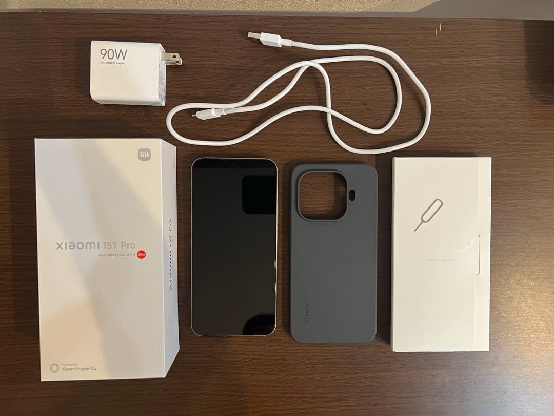 【ミニドラえもん】Xiaomi 15Tpro【モカゴールド/1TB】