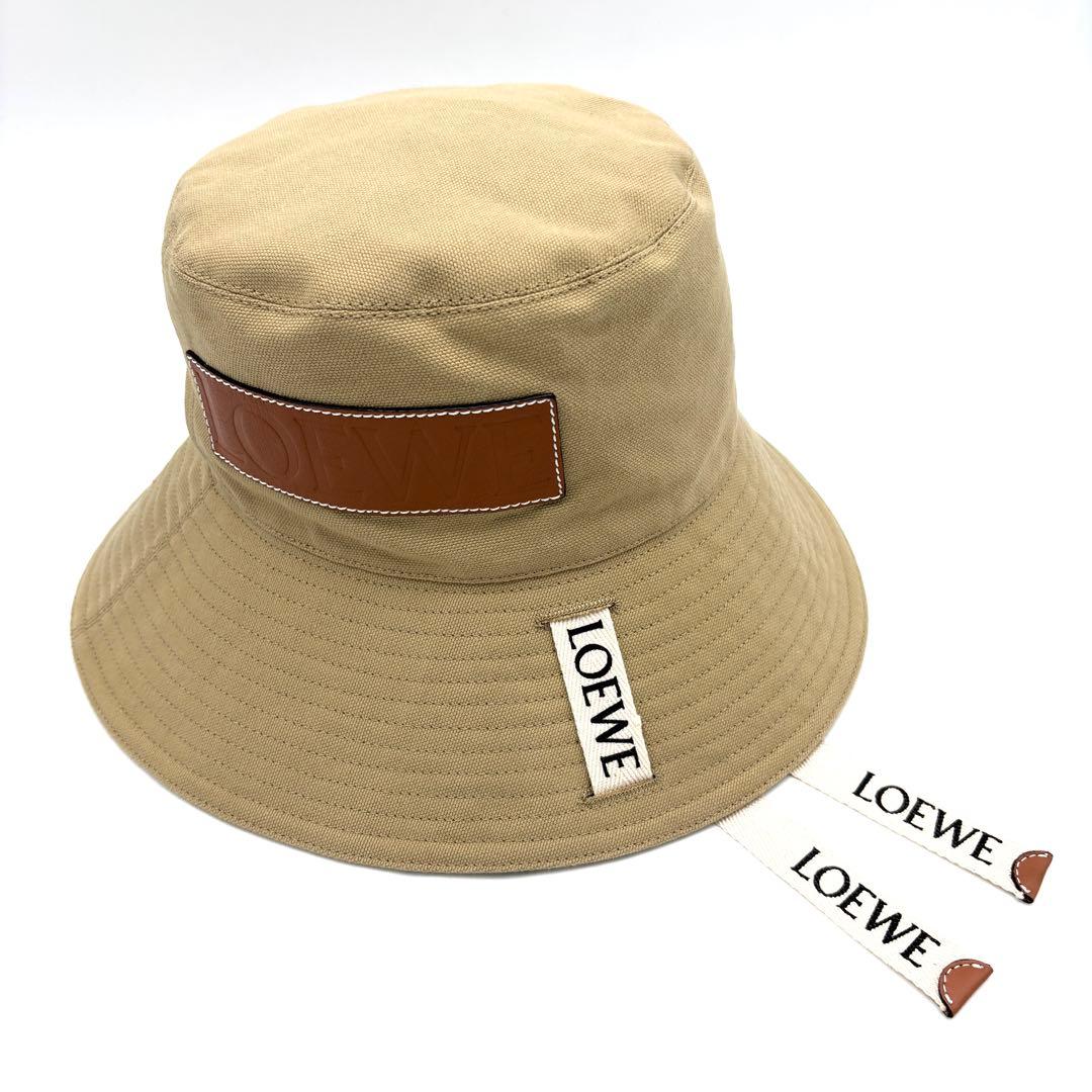 【極美品】ロエベ パウラズイビザ キャンバス バケットハット フィッシャーマン
