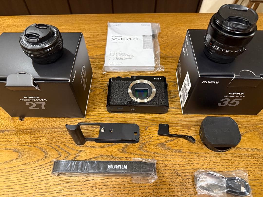 【pepe】神レンズセット超美品FUJIFILM X-E4＋XF35mm