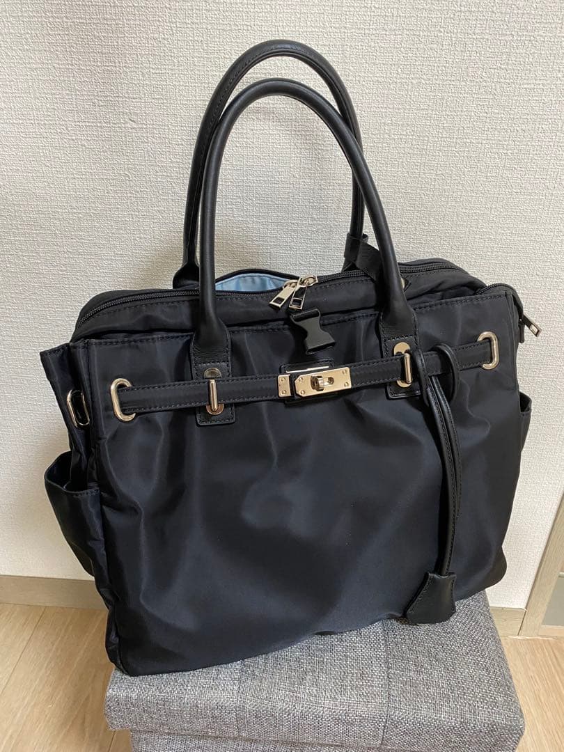 La Closet 3way ビジネスバッグ トートバッグ ブラック