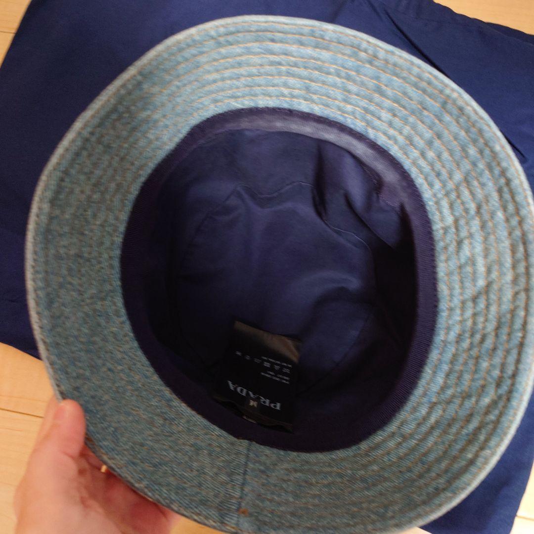 プラダ デニムバケットハット Mサイズ