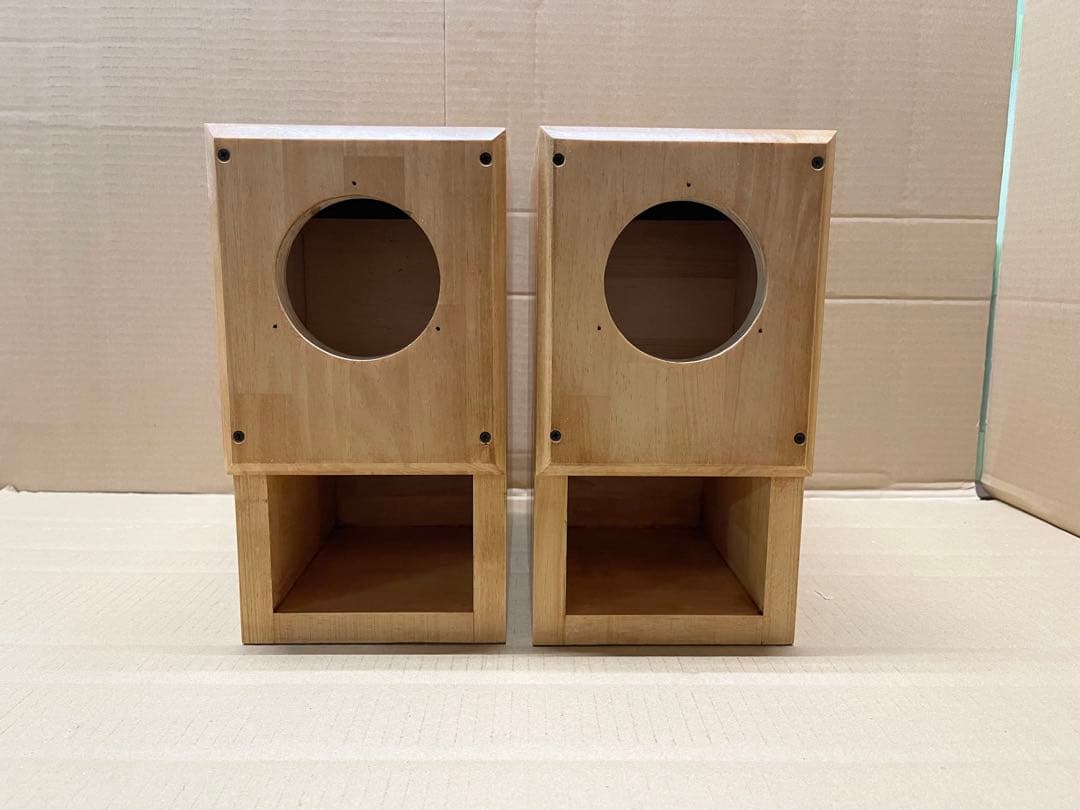 バックロードホーン9.2cmユニット搭載自作スピーカー