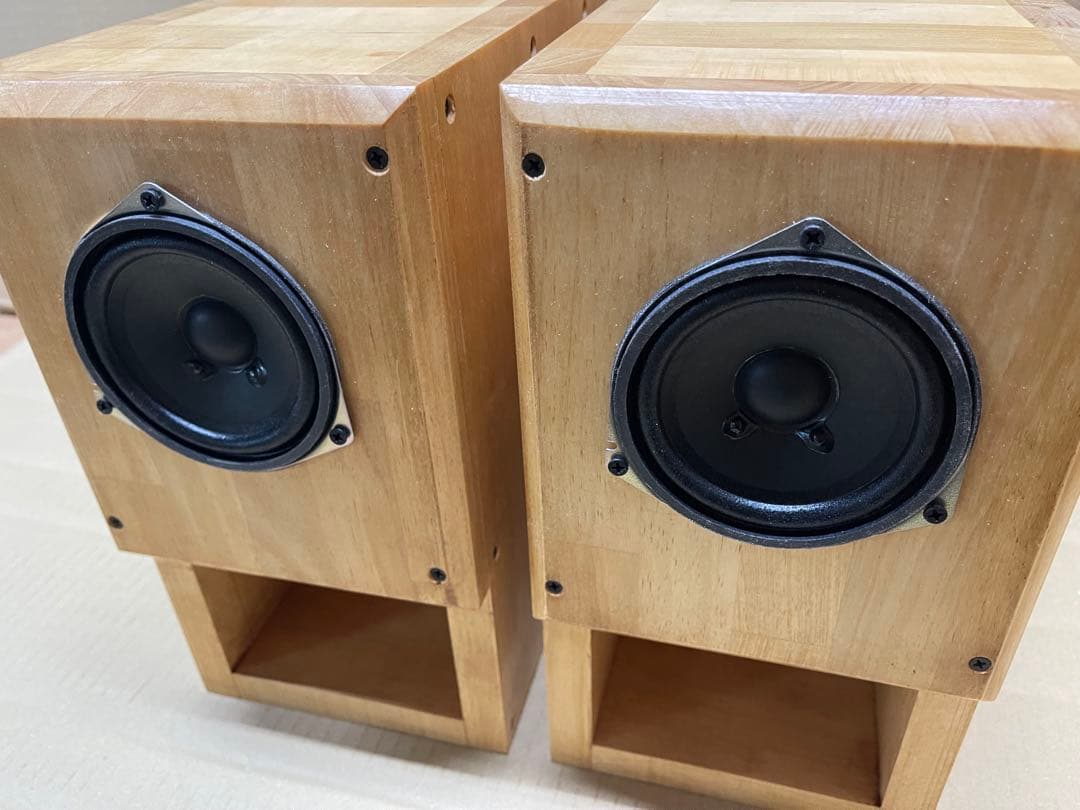 バックロードホーン9.2cmユニット搭載自作スピーカー