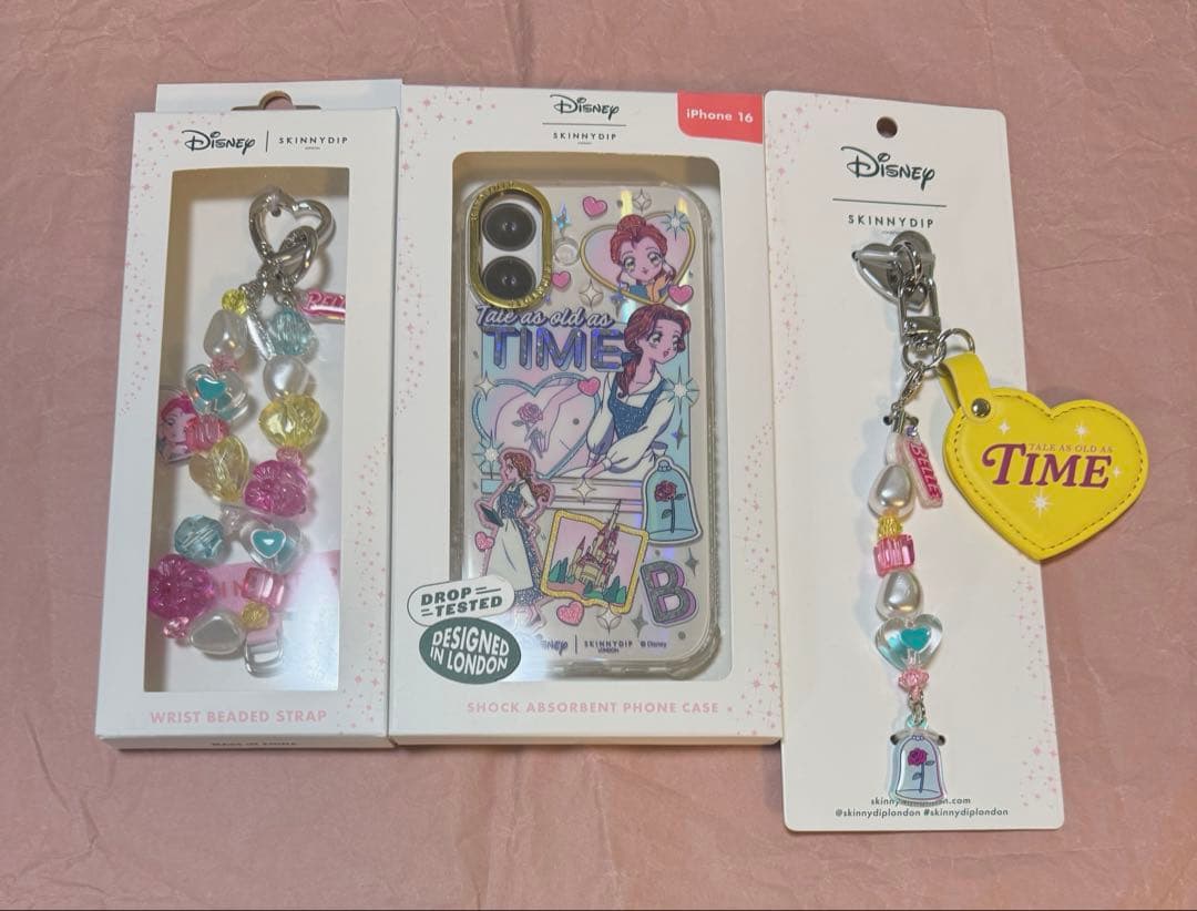 スキニーディップ　プラザ先行　ディズニープリンセス　ベル　iPhone16