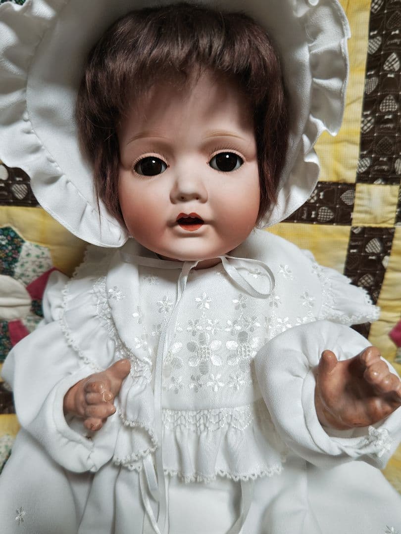 RE Nippon アンティークドール　ベビービスクドール/モリムラドール同時期