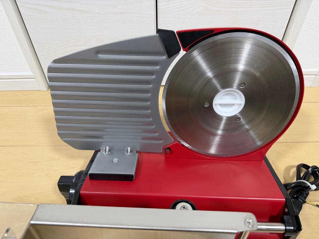 【美品】ミナトワークス 家庭用フードスライサー HMS-220(RD)-V2