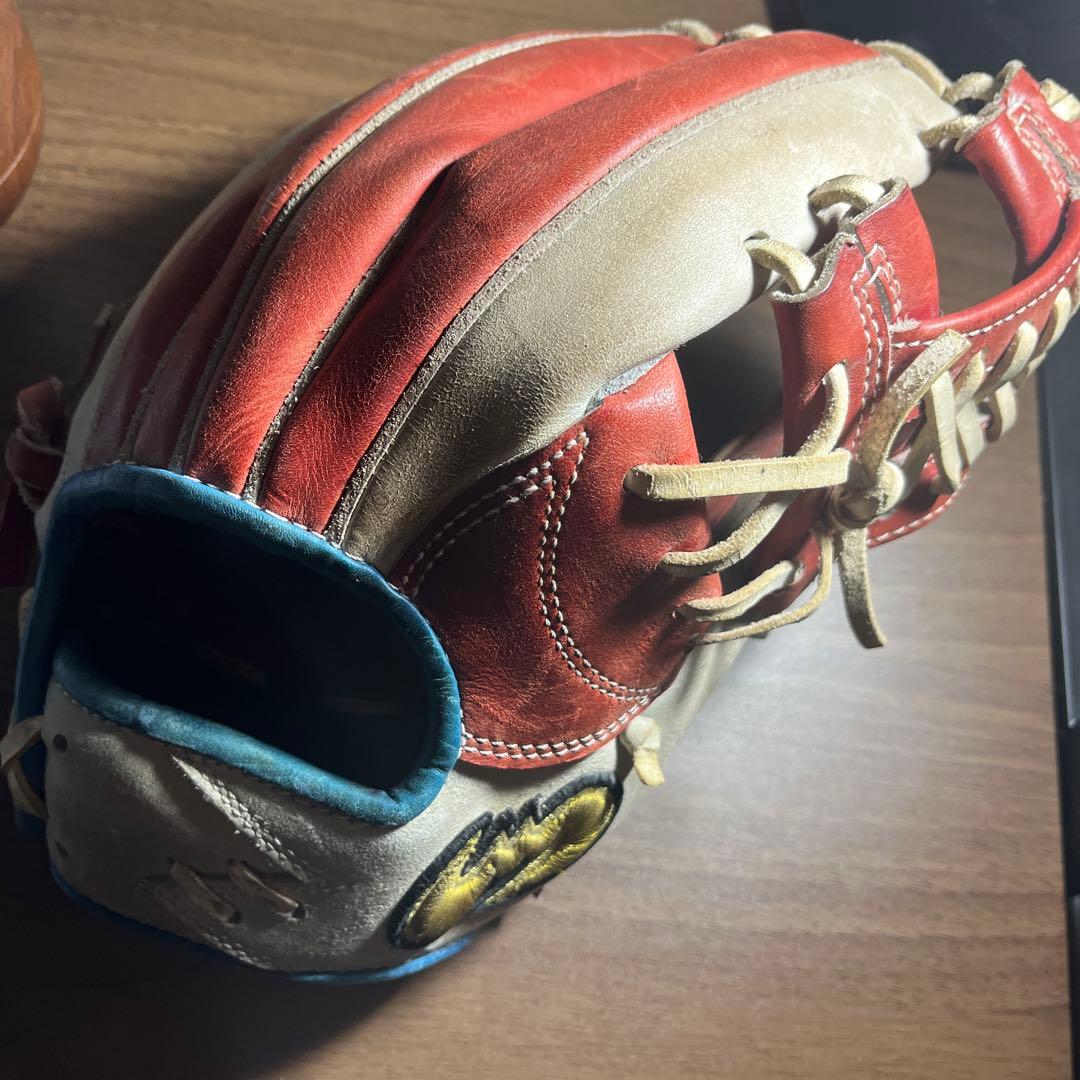 ジームス 硬式 オーダーグラブ 内野手用 即戦力 型付け済み 高校野球