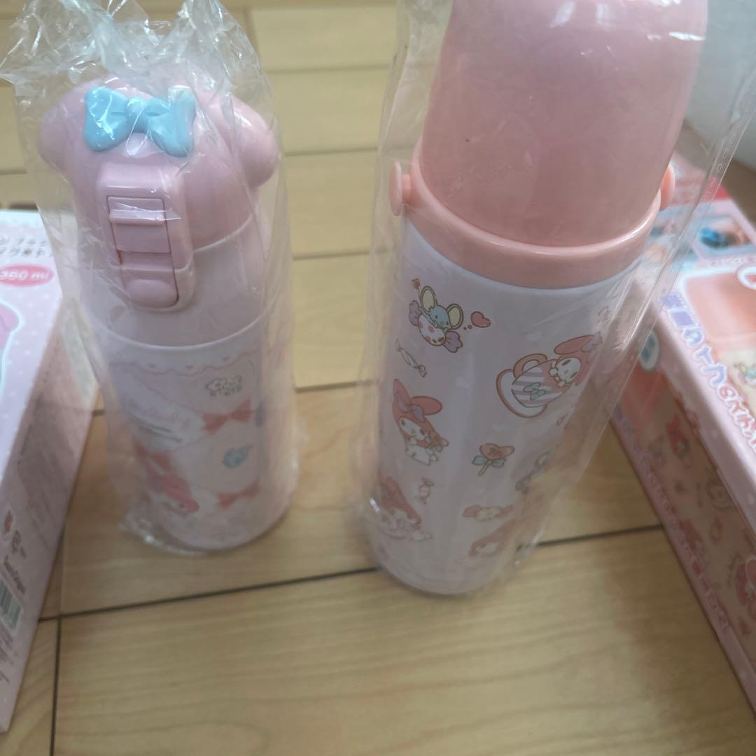 My Melody ステンレスボトル 360ml ・530mlショルダーひも無し