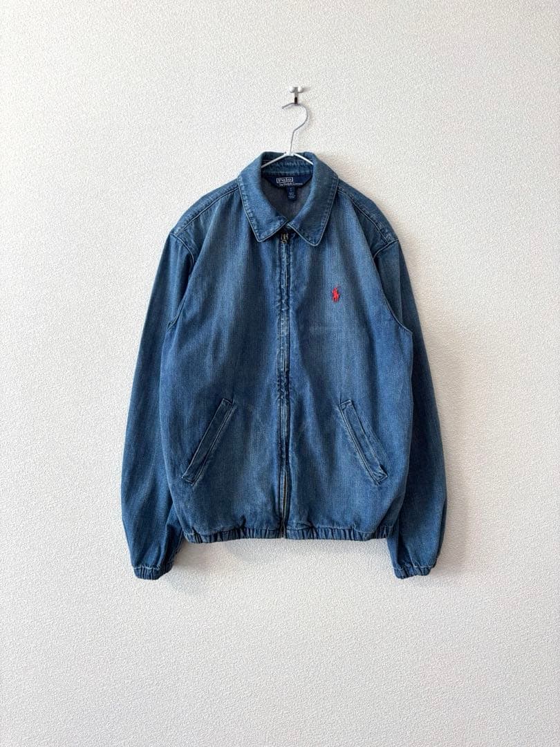 ラルフローレン　デニム　スウィングトップ　S