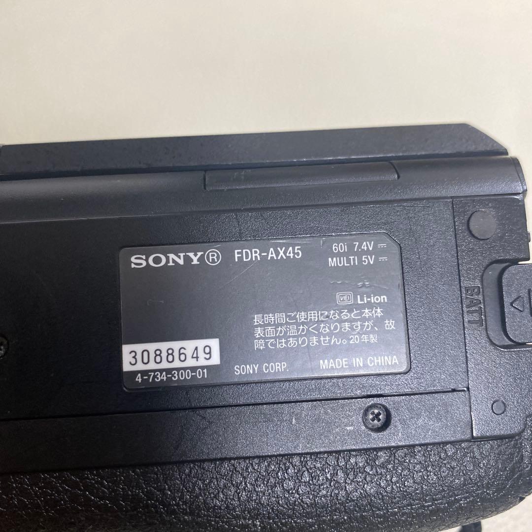 h*o様 SONY FDR-AX45 4Kビデオカメラ本体