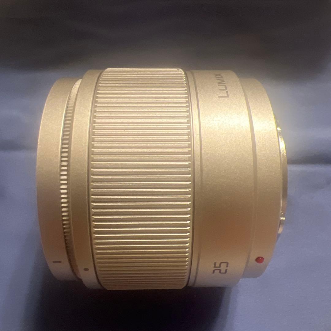 【ジャンク品】パナソニック単焦点レンズ マイクロフォーサーズ用 H-H025-S