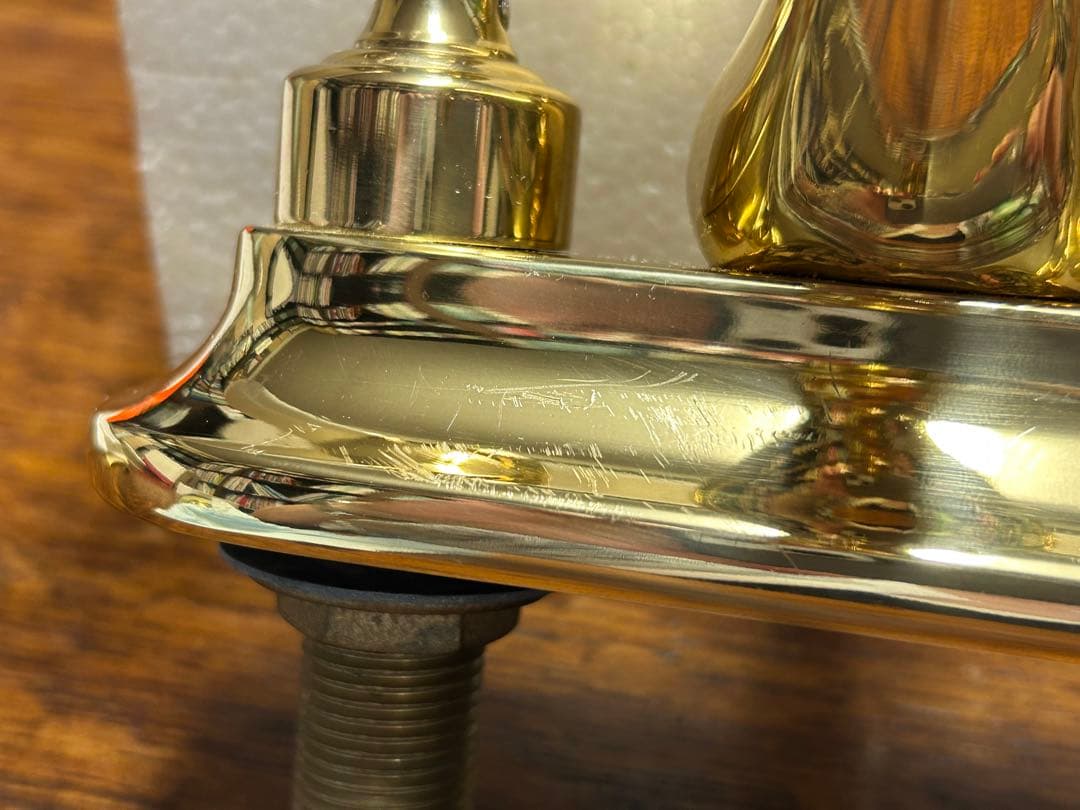 真鍮製　混合水栓　ヤスダプロモーション　YASUDA