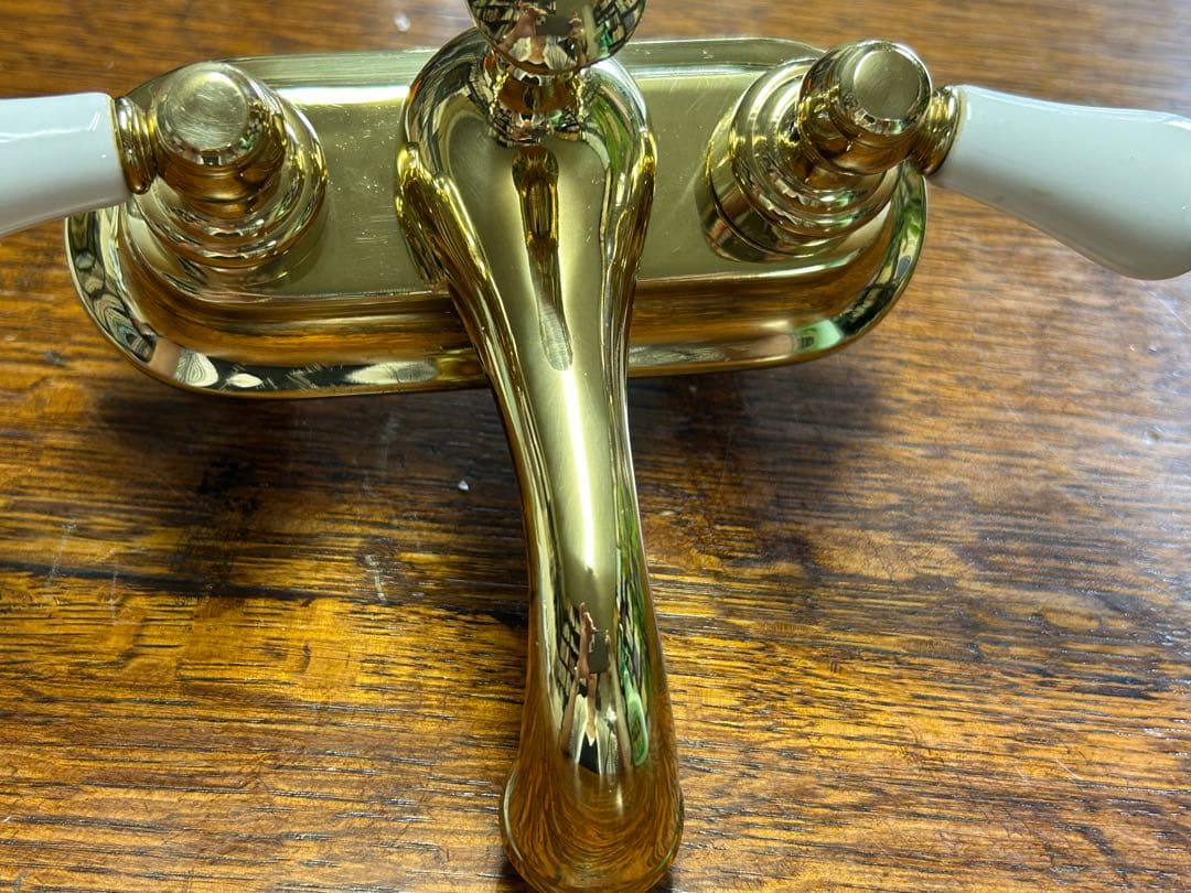 真鍮製　混合水栓　ヤスダプロモーション　YASUDA