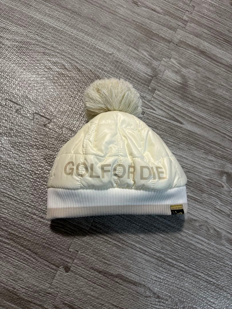 マークアンドロナ　帽子　ホワイトカラー