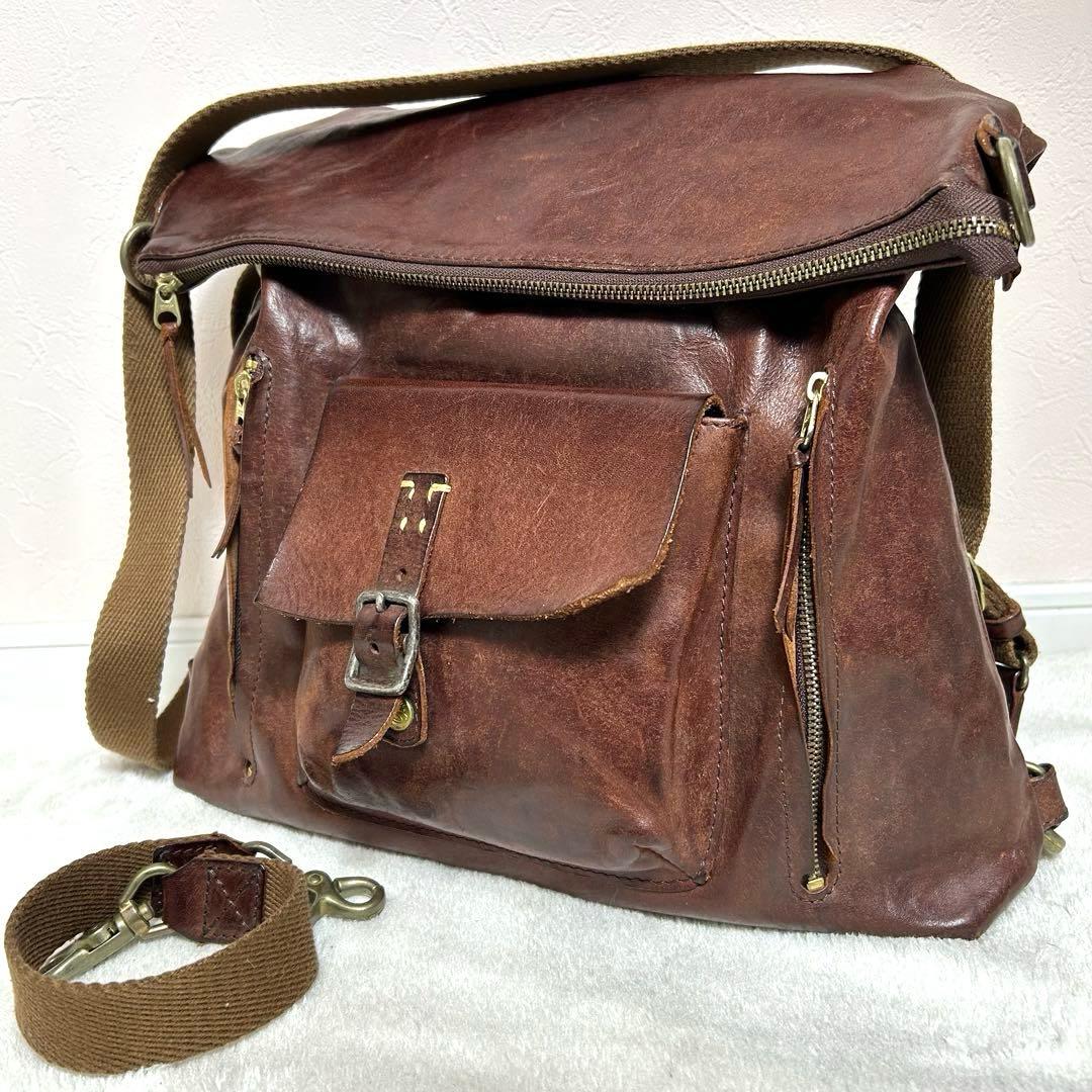 Ryu continental リュウ 3way リュック ショルダーバッグ