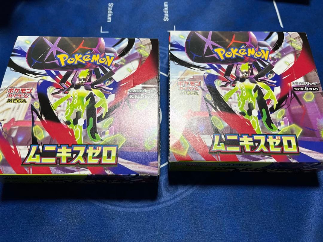ポケモンカードゲームムニキスゼロ 2boxシュリンクなしペリペリあり