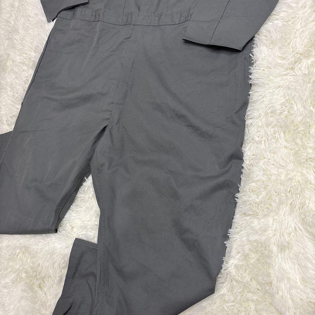 新品未使用 希少サイズ ディッキーズ オールインワン つなぎ グレー 3X