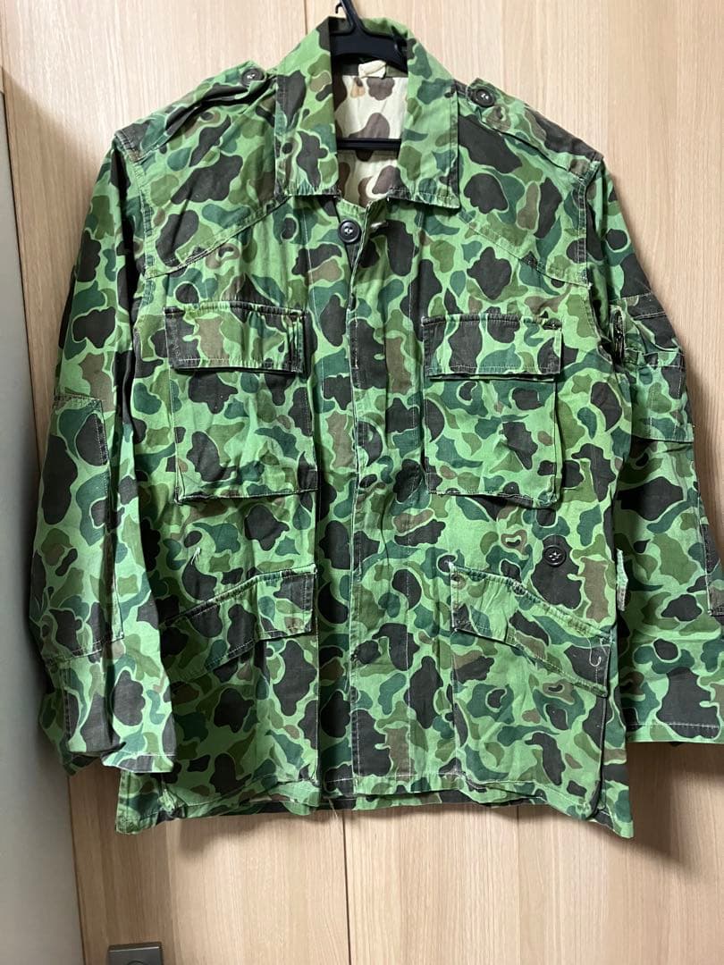 韓国陸軍ダックハンターカモ実物上下